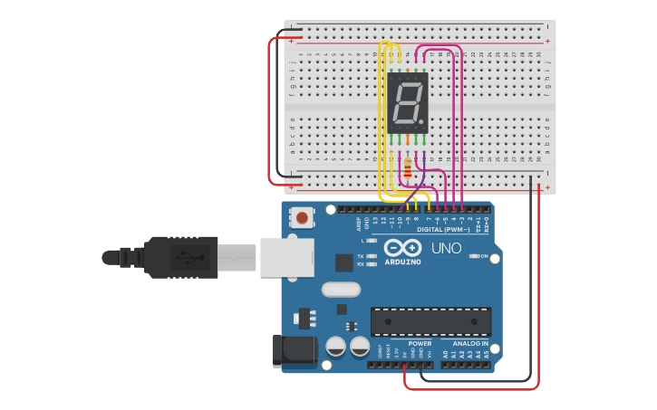 Circuit design Shubham Pandiya Hexadecimal clock using 7 segment ...