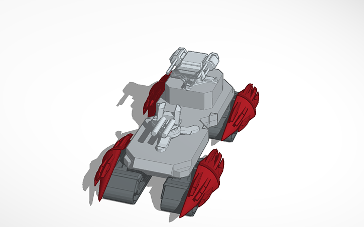 3D design robocraft tank | Tinkercad