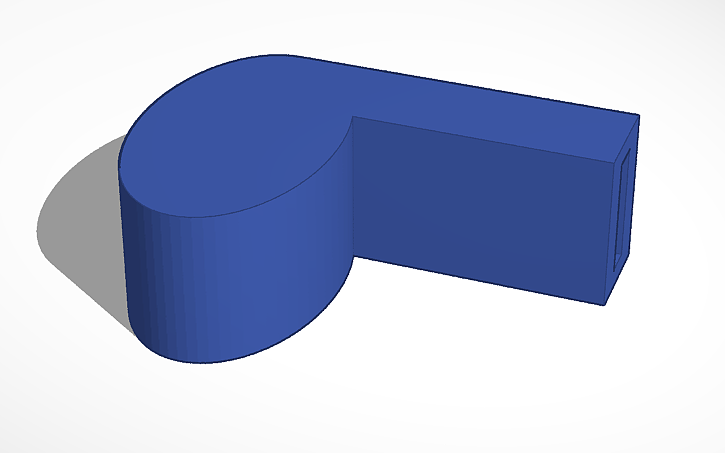 3D design Copy of Whistle! Whistle! Whistle! - Tinkercad