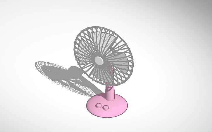 Work Fan Design 3D design Fan free fire - Tinkercad