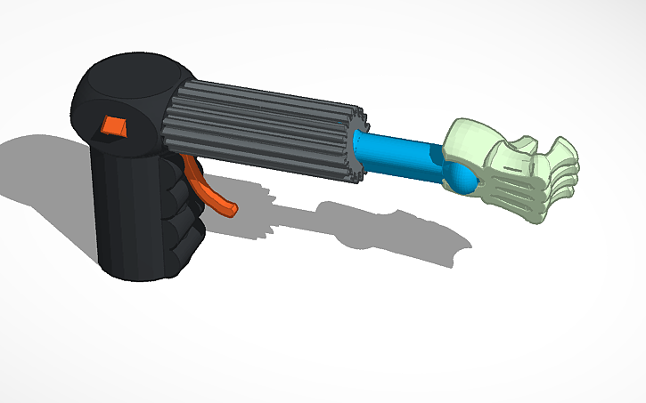 3D design Problem solver grabber - Tinkercad