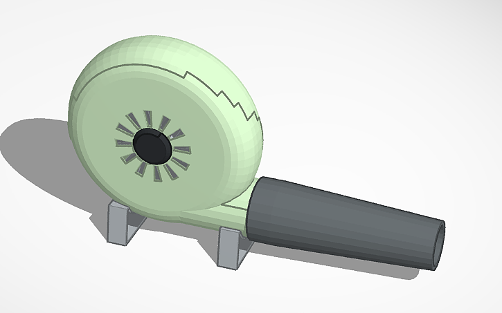 3D design Forge Blower - Tinkercad