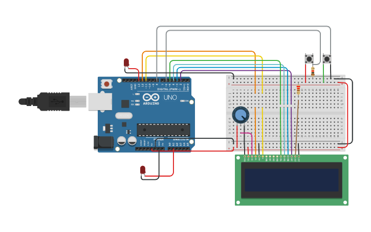 Circuit design ACTIVITY#9- ARDUINO-POTENTIOMETER | Tinkercad