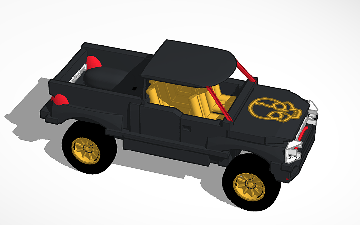 3D design Ford F-150 Raptor - Tinkercad