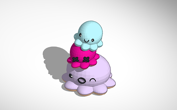 3D design Copy of Octo, Octo...OH and Octo. - Tinkercad