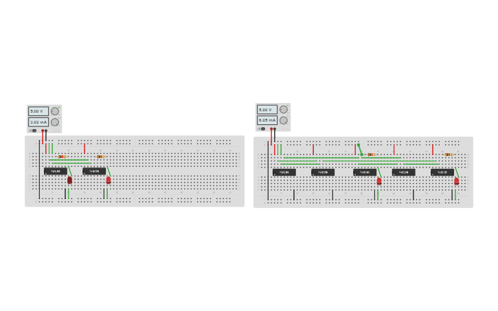 Circuit design Lab 2 | Tinkercad
