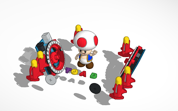 3D design toad!!!!!! - Tinkercad