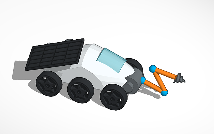 3D design Mars Rover - Tinkercad