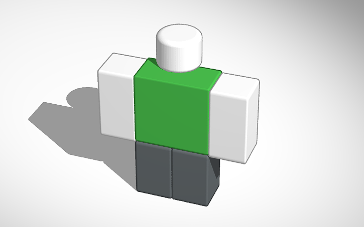 3D design Copy of Roblox - R6 template COPY PLS | Tinkercad