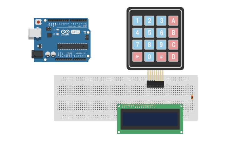 Circuit design Real Time CLOCK | Tinkercad