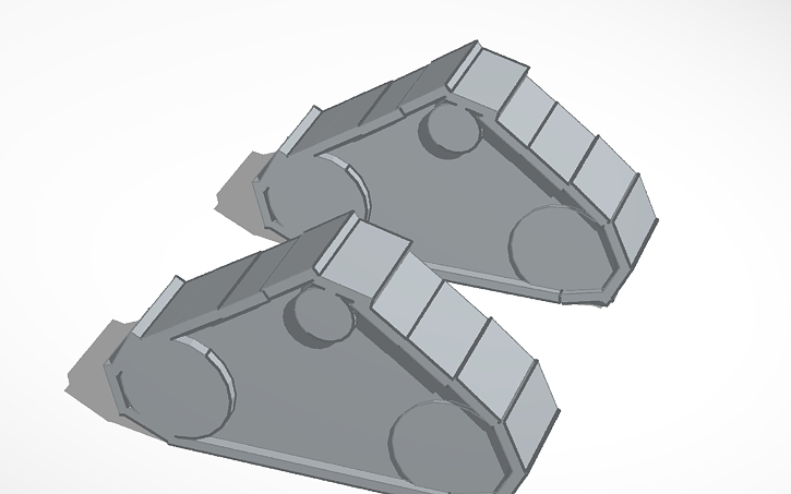 3D design awesome robot wheels - Tinkercad