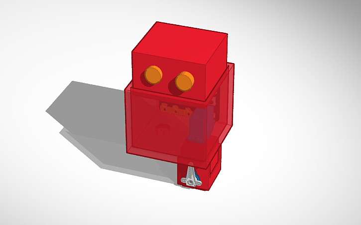 3D design 3D ROBOT - Tinkercad
