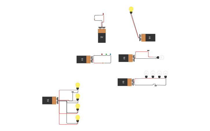 Circuit design type of circuits - Tinkercad