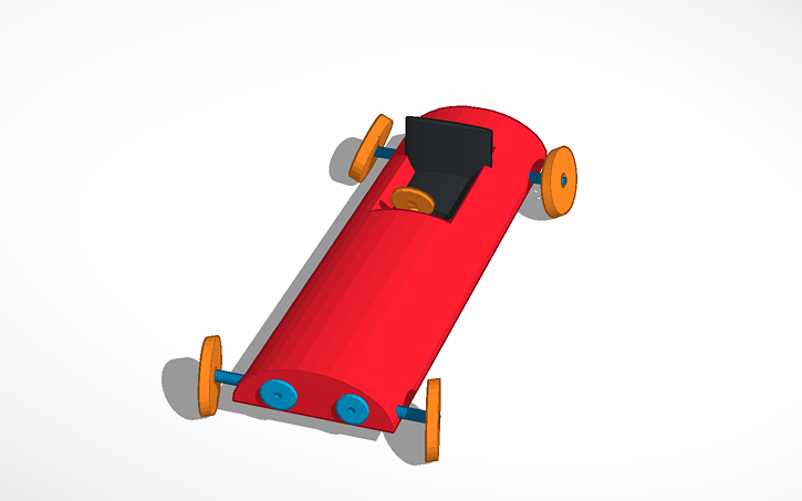 3D design modifiyeli araba - Tinkercad