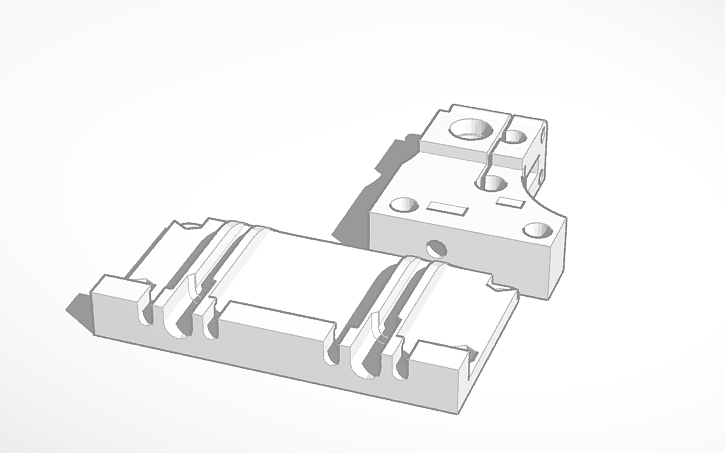 709 Tinker 3D design Extruder mount | Tinkercad