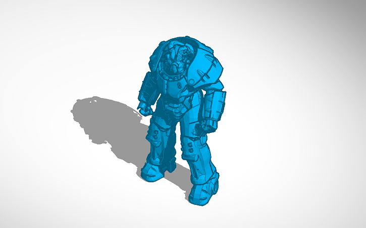 3d Design Fallout 4 Power Armor Tinkercad