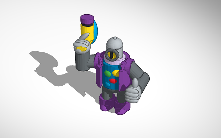 projet brawl stars ricochet tinkercad projet brawl stars ricochet tinkercad