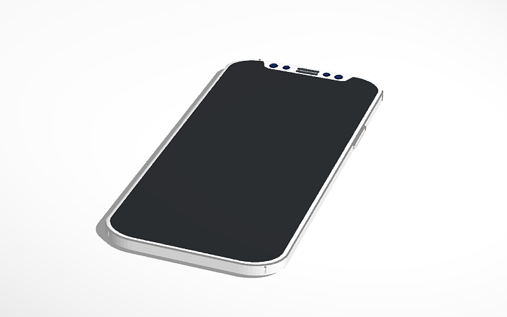 3D Design IPhone X Tinkercad