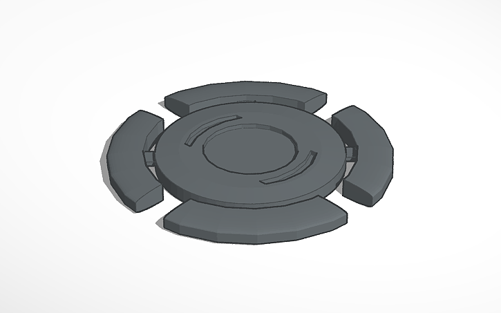 3D design Echo Arena Disc - Tinkercad