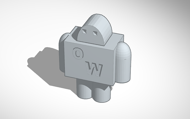 3D design owen-bot - Tinkercad