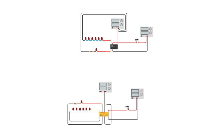 Circuit design 继电器—SPDT/DPDT - Tinkercad