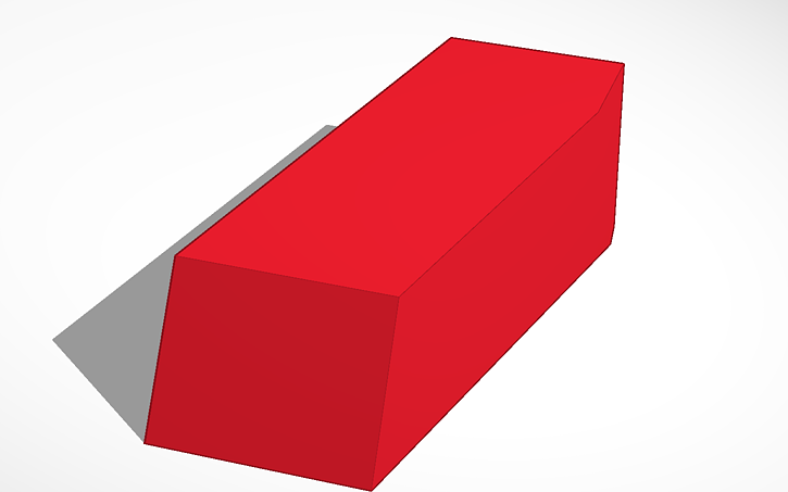3D design Steam-Scale+Rotation=Skew; A Parallelpiped - Tinkercad
