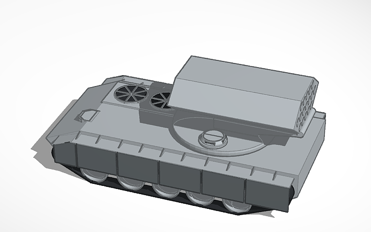 3D design roket tank | Tinkercad