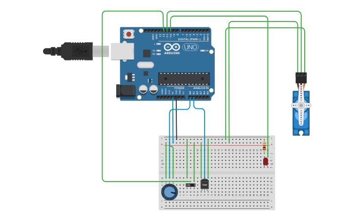 Circuit design TinkerCAD 2C - Tinkercad