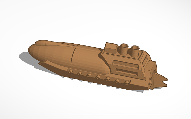 3D design Copy of AirshipBase | Tinkercad