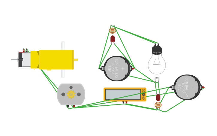 Circuit design LED light testing and photoresistor testing | Tinkercad