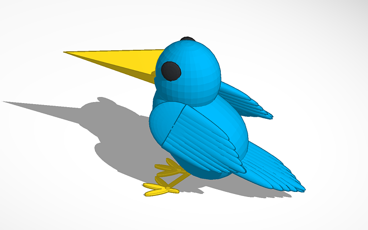 3D design Bird - Tinkercad