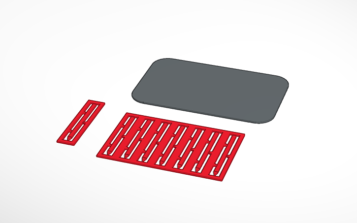 Credit Card Toothpick Holder Tinkercad