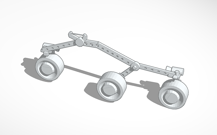 3D design Pathfinder mini rover wheels - Tinkercad