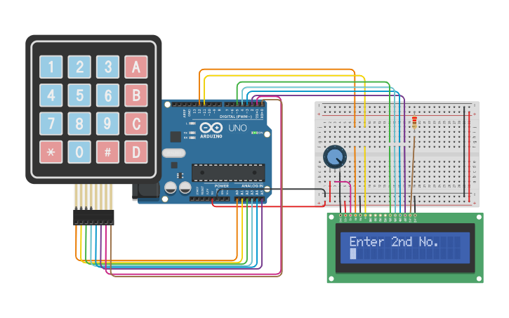 Circuit design DESCENDING ORDER | Tinkercad