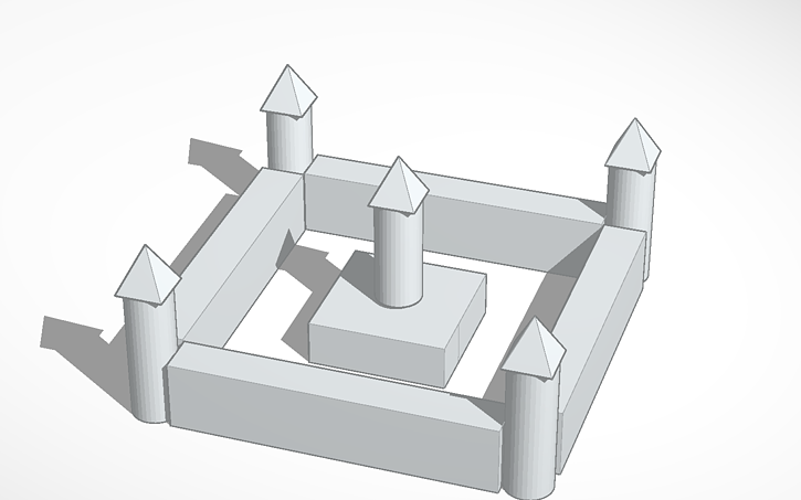 3D design Fortress | Tinkercad