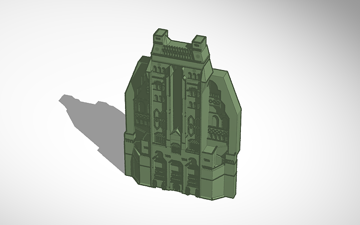 3D design Erebor Gate by Josiah Miller (Textured by Michael Ironstone ...