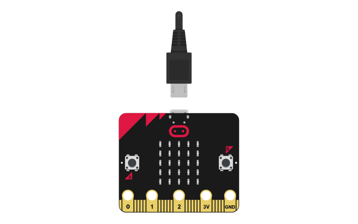 Circuit design 2D Hola Microbit por MDTS - Tinkercad