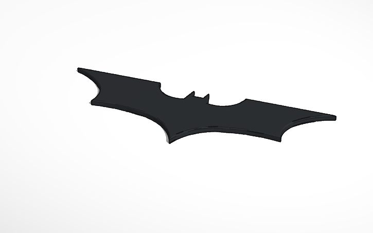 3d Design Batman - Tinkercad