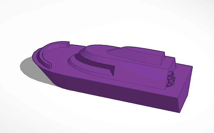 3D design Titanic - Tinkercad