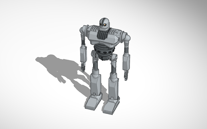 Iron Giant Model Tinkercad