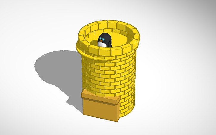 3D design Quest of Penguin stuck in the tower! quest - Tinkercad