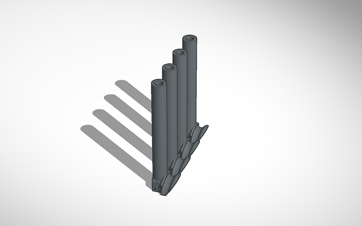 3D design T-45 Tailhook | Tinkercad