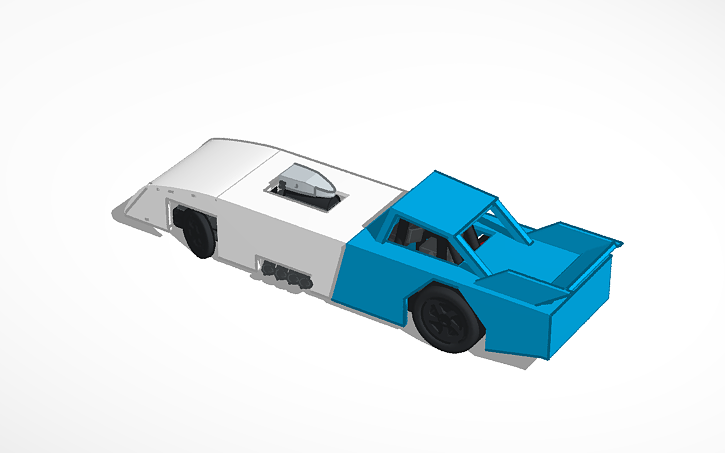 Cool Drag Car For Drag People Tinkercad