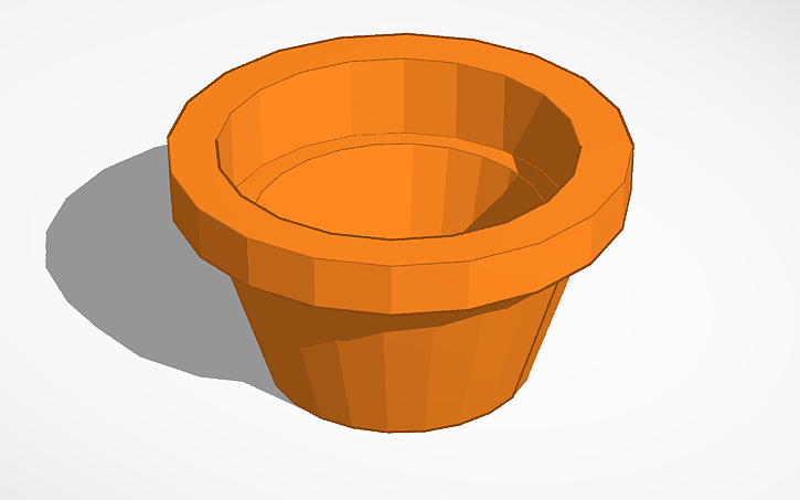 3D design Hydroponics support big plants v2 - Tinkercad