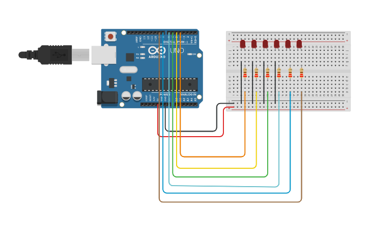 Circuit design kara şimsek ödevi - Tinkercad