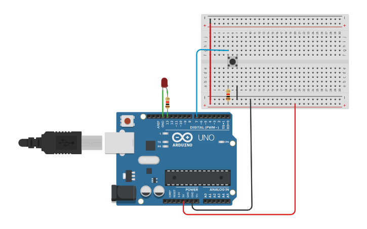 Circuit design Experiment 1 | Tinkercad