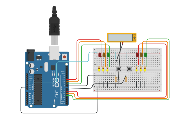 Circuit design Amazing Rottis-Blorr | Tinkercad