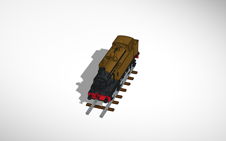 3D design E2 tank - Tinkercad
