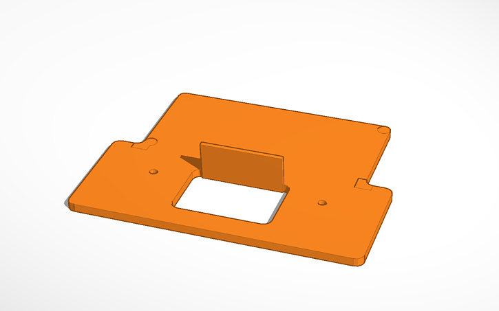3d Design Extended Door Strike Plate Tinkercad