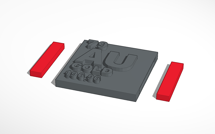 3D design LOCK PROTOTYPE 2 - Tinkercad